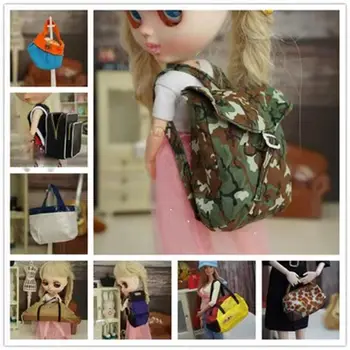 Плат 1/6 Аксесоари за кукли Високо качество на Мода 10 Стилове Дамски поясная чанта стоп-моушън чанта с Аксесоари за кукли