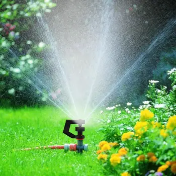 Регулируеми Рефракционные Пръскачки тип G, въртяща се на 360 градуса blast распылительная дюза за напояване домашно градината, тревата, растенията, поливочная наставка