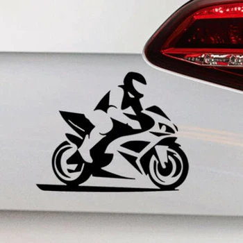 Стикер на мотоциклет Стикер за моторните спортове Винилови етикети в прозореца на колата Стикер за лаптоп Изберете цвят