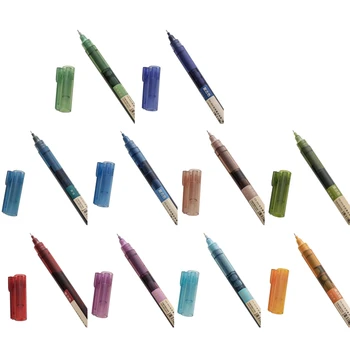 Цветна писалка за рисуване, дръжка-rollerball с върха на 0,5 мм, 10 цвята по желание