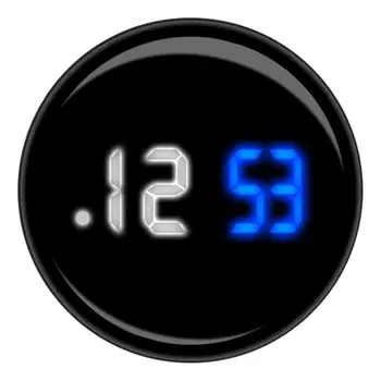 Часовници вътре в превозното средство, светлинен часовник на арматурното табло на автомобила, водоустойчив цифров часовник с LCD-дисплей за време, часовник със сензорен екран.